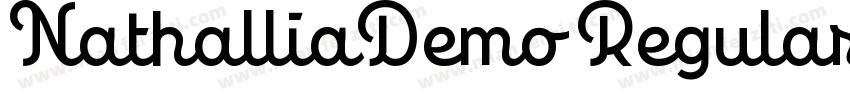 NathalliaDemo Regular字体转换